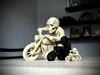 Ledge SkulZ Motorcycle Skull Figure - Miniatures - PLA - 3D printed product - фото 14