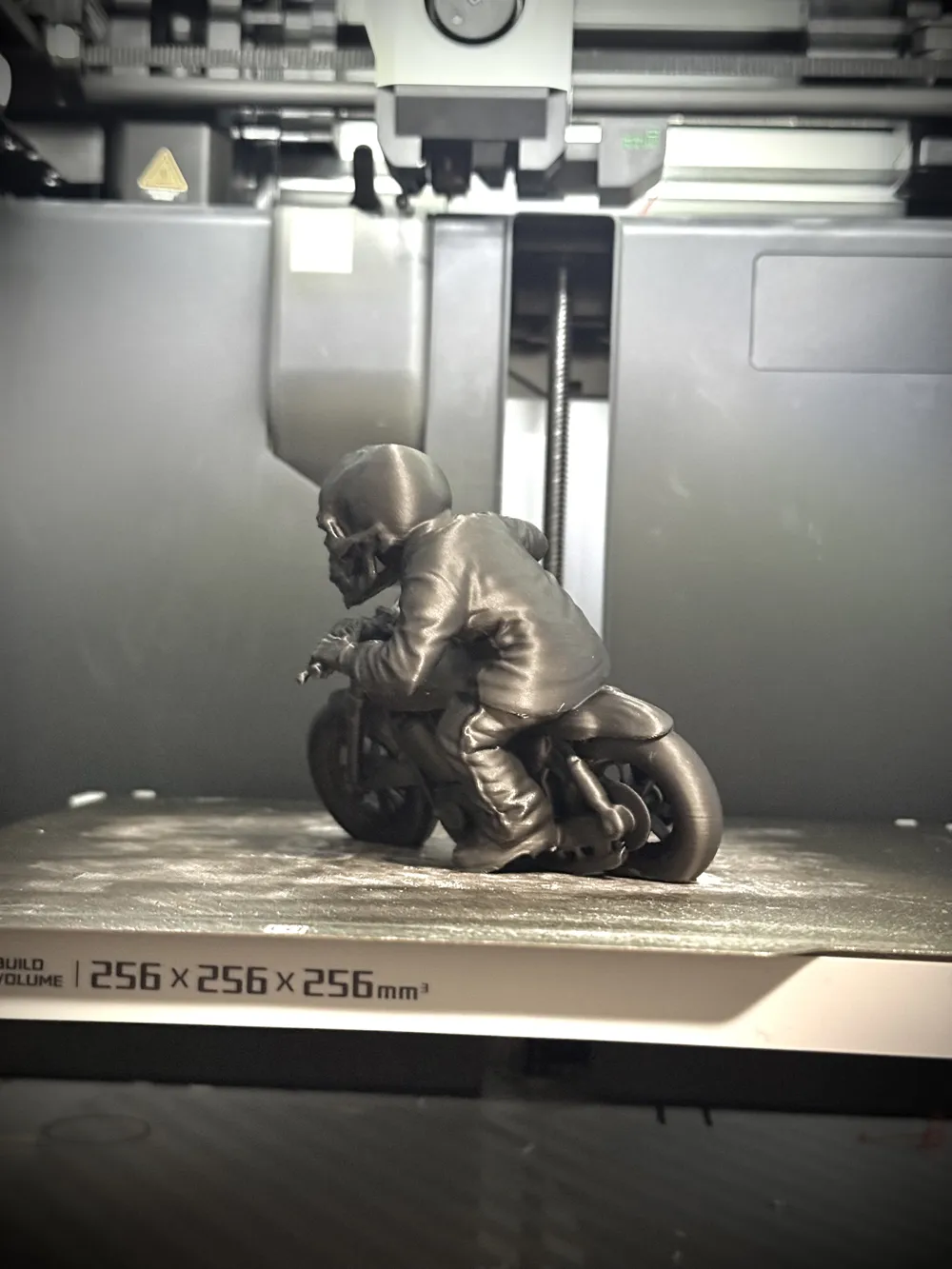 Ledge SkulZ Motorcycle Skull Figure - Miniatures - PLA - 3D printed product - фото 4