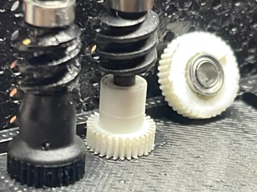 scx30 worm gear adapter  :)