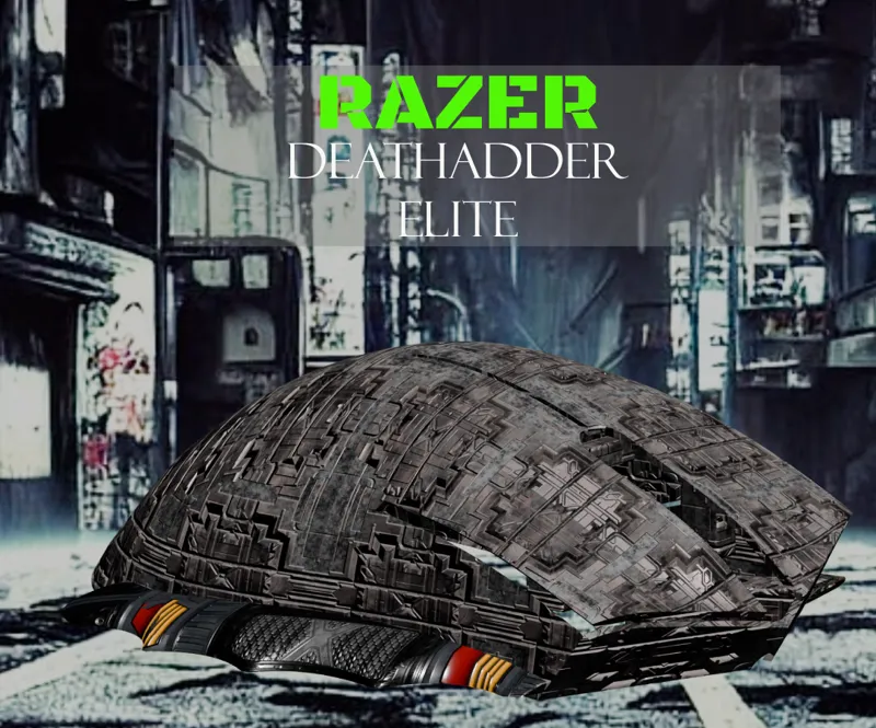 Mod Case Mouse Razer Deathadder Elite Ergo Wings