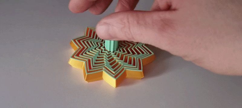 Telescopic star fidget