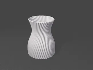 Spiral Vase decor