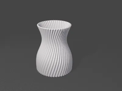 Spiral Vase decor 