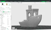 Hexagon Textured 3dbenchy