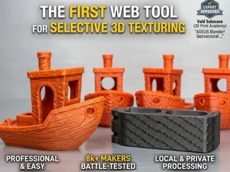 MeshTexture: FREE Web Tool for Selective Texturing