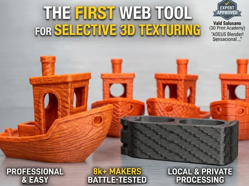 MeshTexture: FREE Web Tool for Selective Texturing