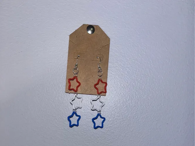 America Star Earrings