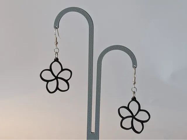 Simple Flower Earrings