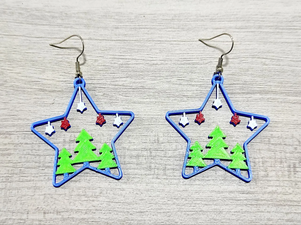 Christmas Forest Glow Earrings view 2