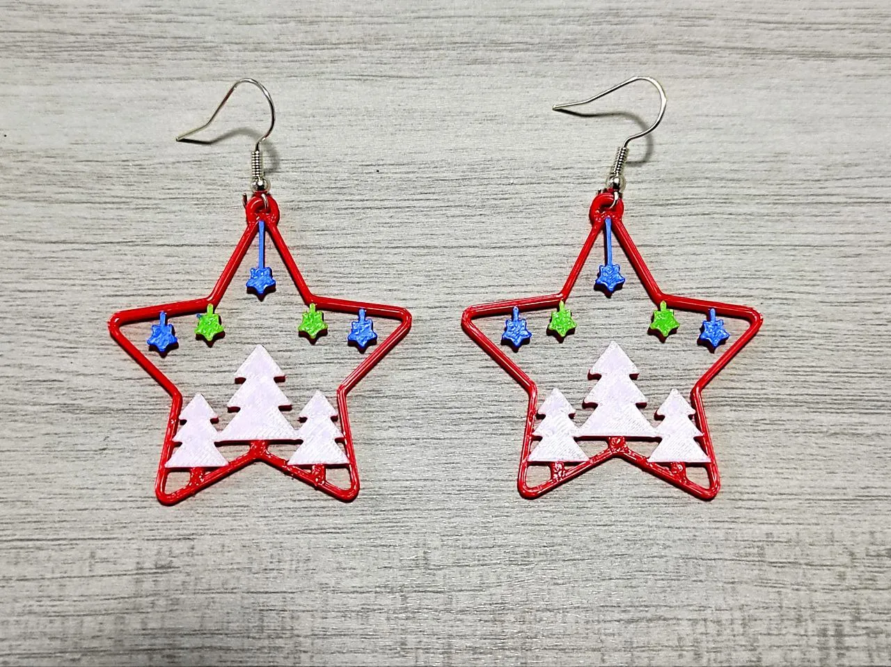 Christmas Forest Glow Earrings view 3