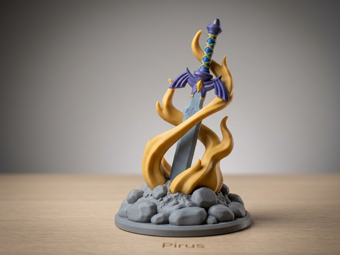Master Sword Bonfire–Zelda x Dark Souls Crossover