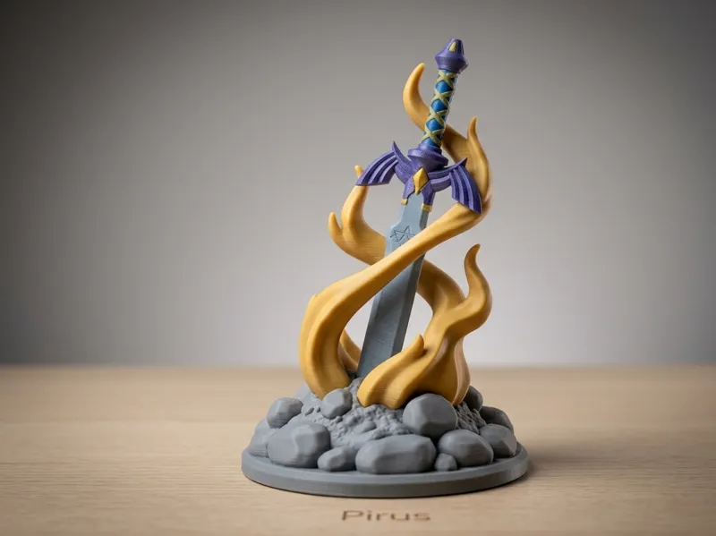 Master Sword Bonfire–Zelda x Dark Souls Crossover