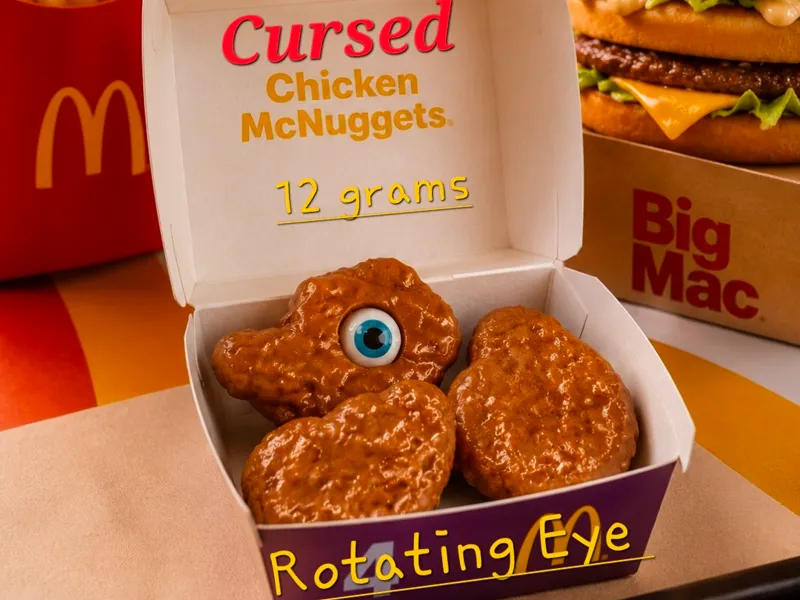 cursed chicken nugget