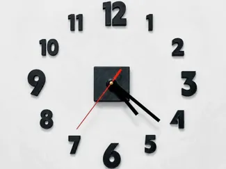 Minimalist DIY Wall Clock | Reloj de pared