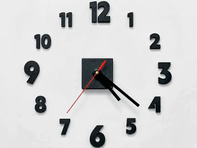 Minimalist DIY Wall Clock | Reloj de pared