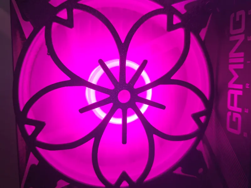 Cherry Blossom Fan Cover 120mm