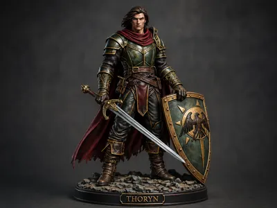 Aewyre Thoryn – The Karashtan Warrior 