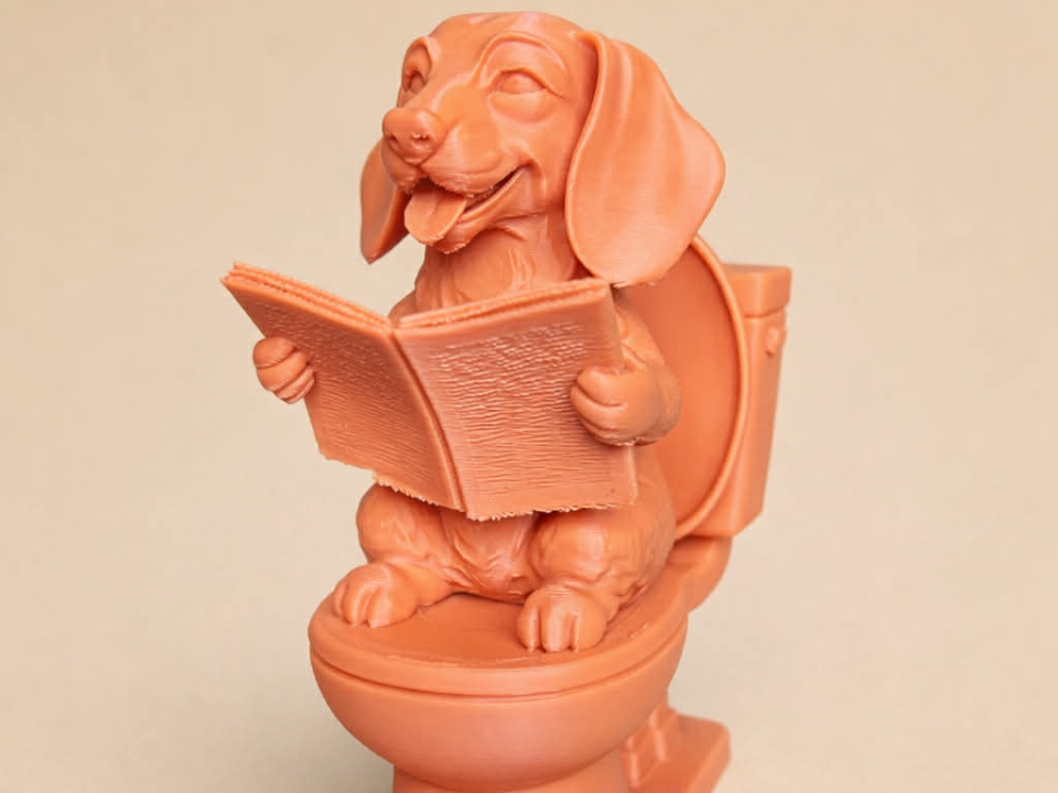 Bathroom Buddy Dachshund