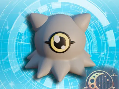 Kuramon- Digimon baby 1