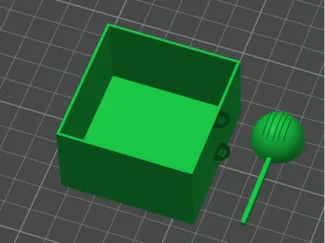 fish food holder 
