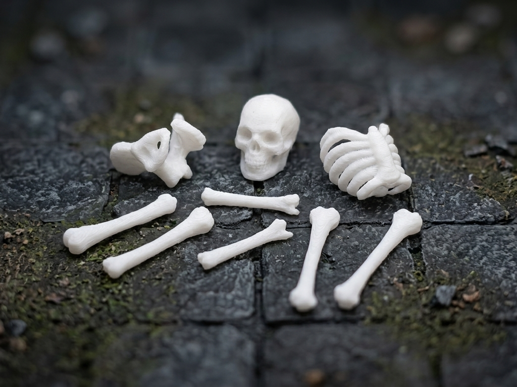 Skeleton Bones & Remains -Scatter Terrain