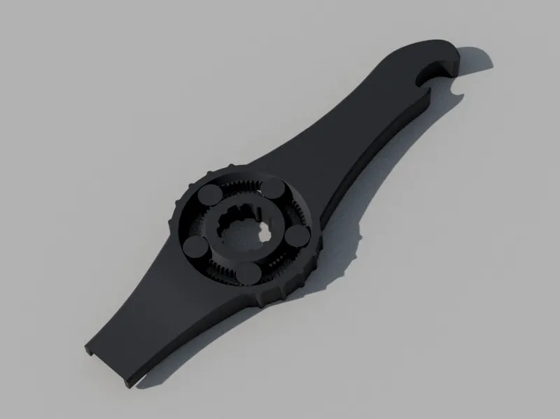 2 in 1 spinner bottle and can opener 