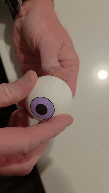 The All-Seeing Clicker: Ratchet Fidget Eye