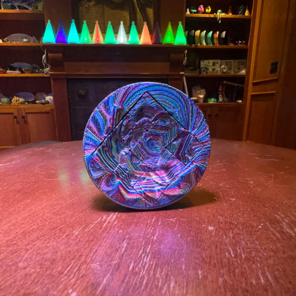 Lotus Flower Slider Puzzle by πxel8ed - MakerWorld