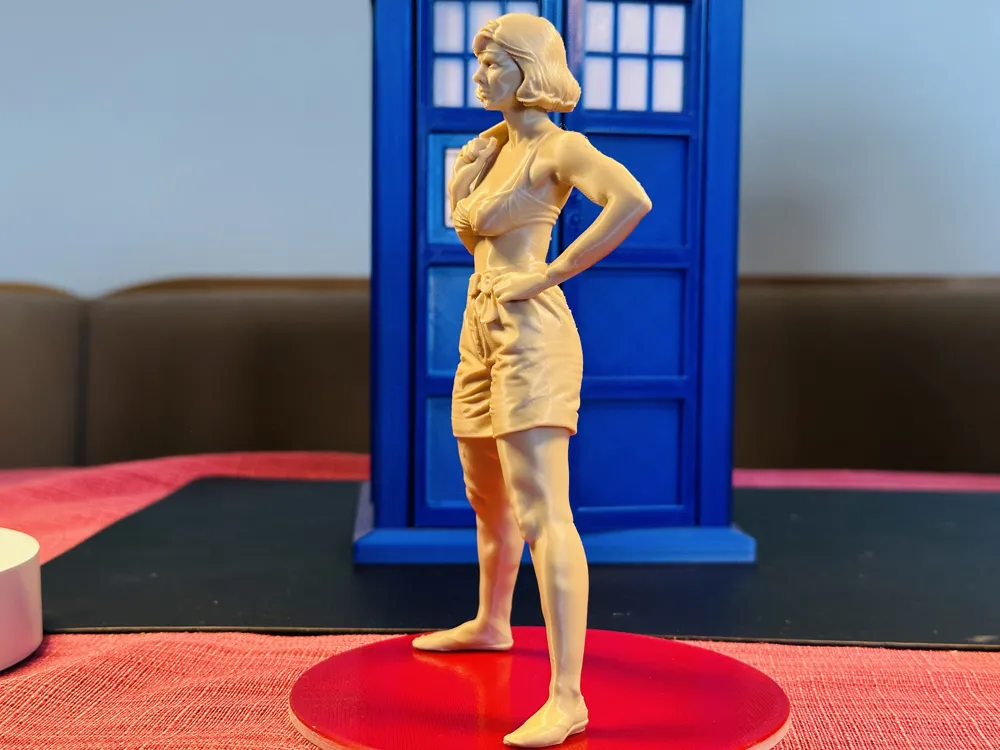 Peri Two Doctors Peri Brown vers.2 – Doctor Who – 1:10 Scale Figure - Free 3D Print ...