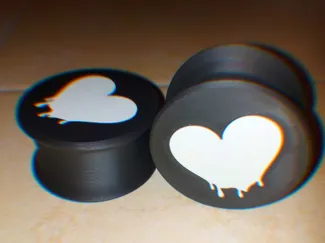 drippy heart fursuit gauges