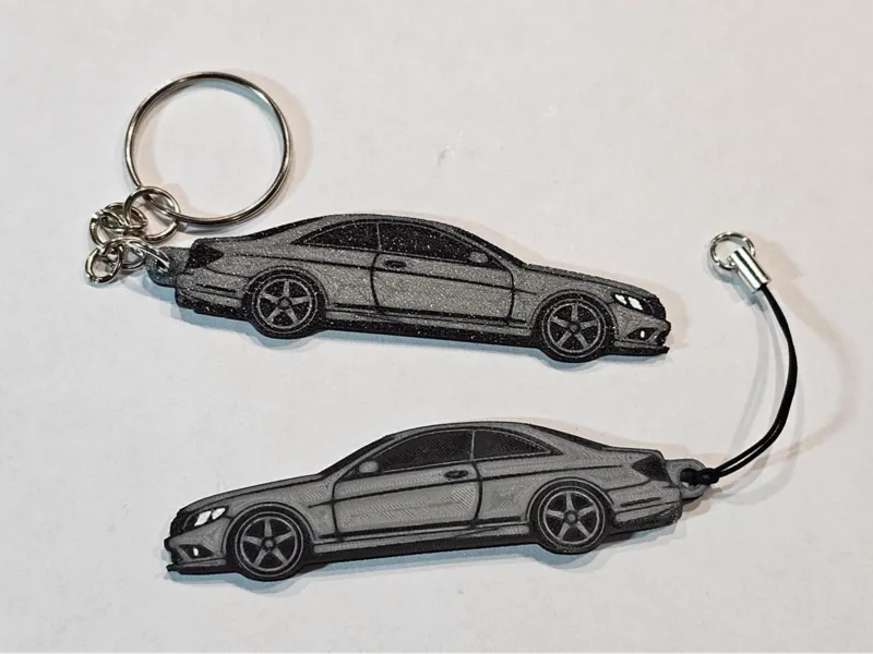 Mercedes-Benz W216 keychain