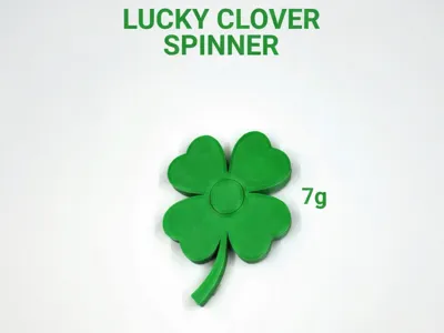 Lucky Clover Spinner  (30m, 7g, Print-in-Place)