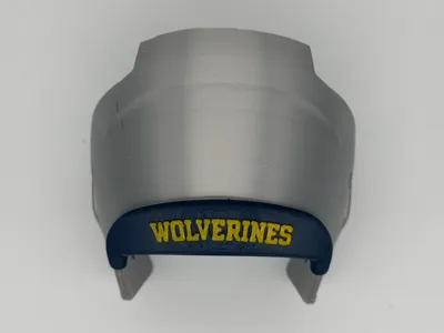 Michigan Wolverines Mini Helmet Bumpers