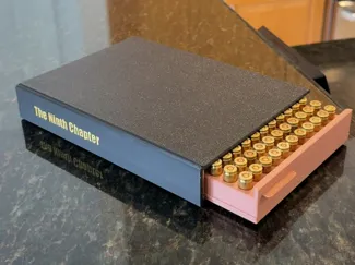 Hidden Book 9mm Ammo Holder