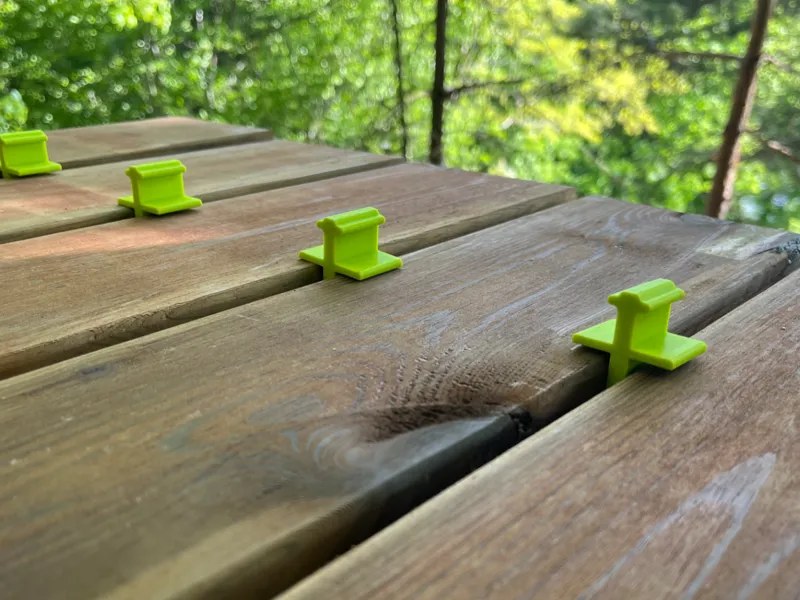 6 mm X-Shape Deck Board Spacer