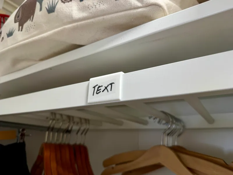 Ikea Komplement label