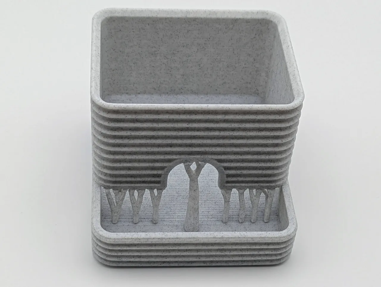 Q-Tips Dispenser Box view 2