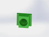 Plug with hole