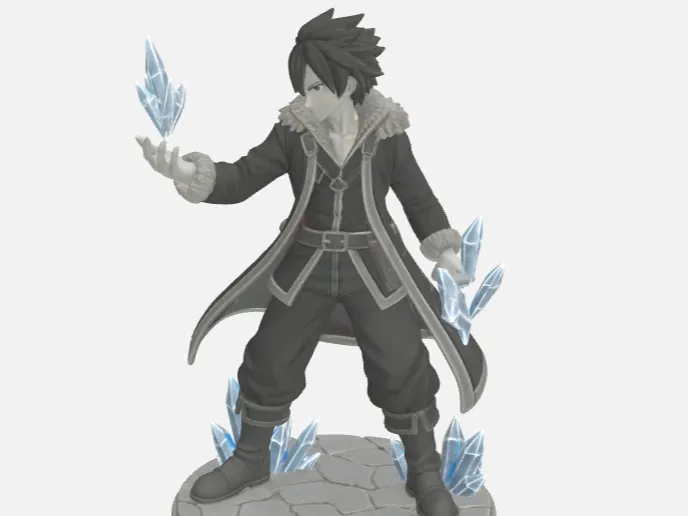 D&D Miniatur / FairyTail Gray Fullbuster