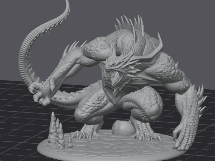 D&D Half Dragon - DUngeons and Dragons 2024