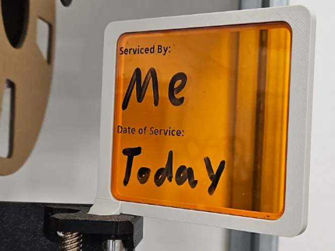 Sign for Prusa i3 mk3 printers