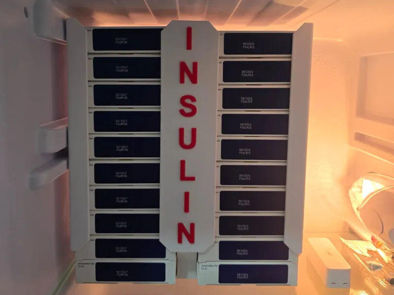 Insulinampullen Spender Kühlschrank