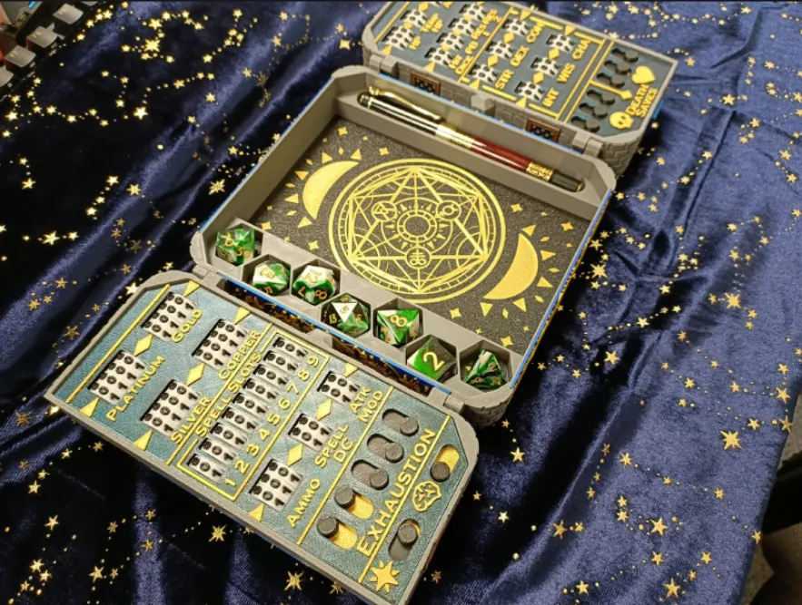 Chest of Superior Tracking - Wizard Theme - Free 3D Print Model ...