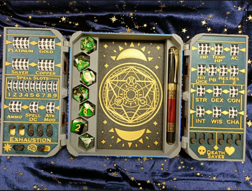 Chest of Superior Tracking - Wizard Theme - Free 3D Print Model ...