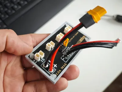 Protective Backplate for HappyModel 1S LiPoCharger