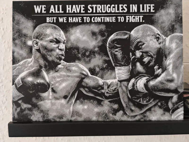 Mike Tyson Hueforge