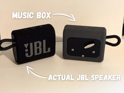 JBL Speaker-Inspired Music Box