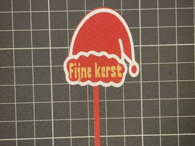 Merry Christmas cake topper