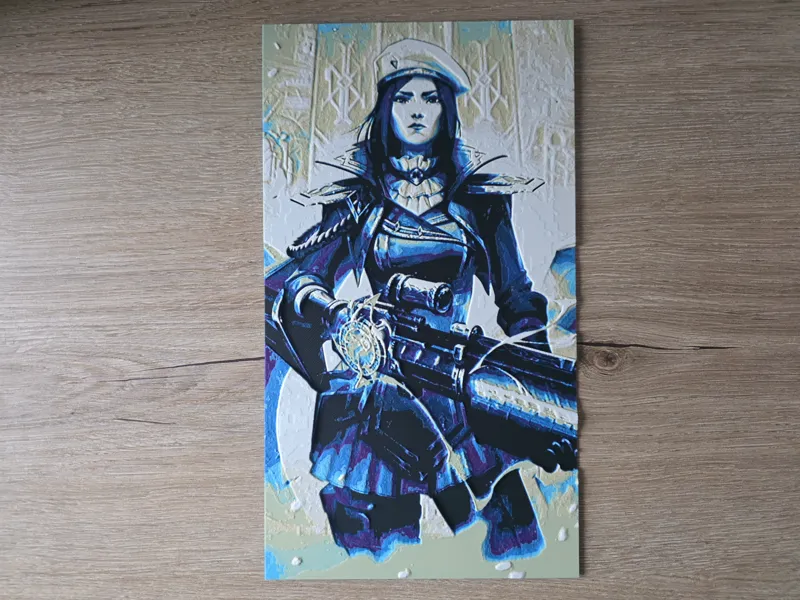HueForge  Caitlyn – Arcane League of Legends