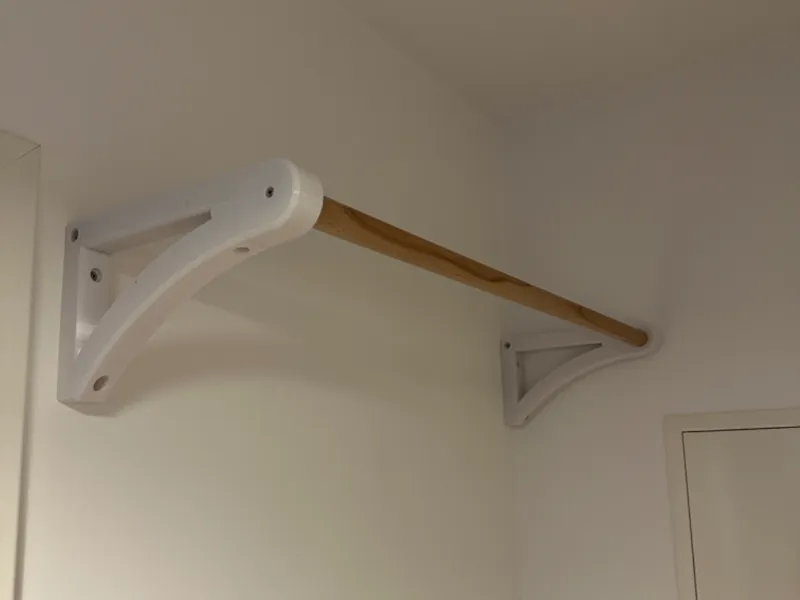 Modular Wall-Mounted Coat Rack
